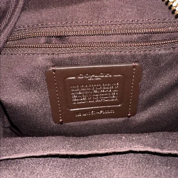 Coach Mini Charlie Backpack Cream Pebble Leather - Picture 3 of 5